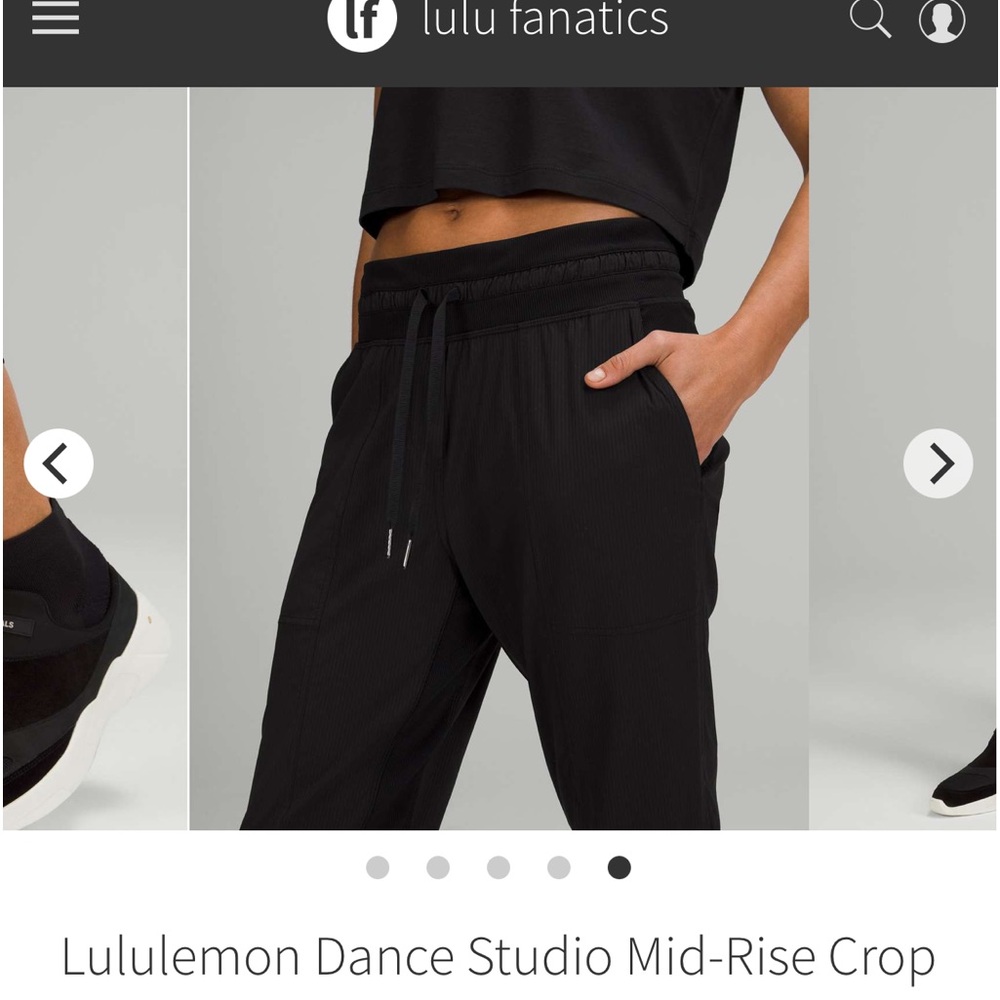Lululemon Dance Studios Not Lined - image 1